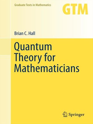 cover image of Quantum Theory for Mathematicians